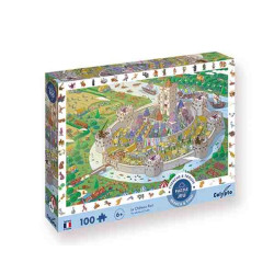 EL CASTILLO MEDIEVAL Puzle 100 pcs. Sento Sphere